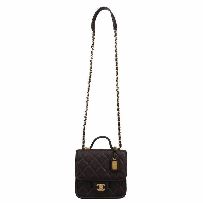 シャネル CHANEL ショルダーバッグ レディース AS3652 B09173 ダークブラウン