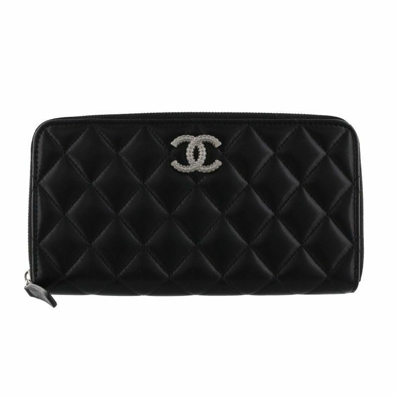 シャネル CHANEL 長財布 レディース ブラック AP3406 B12957 94305