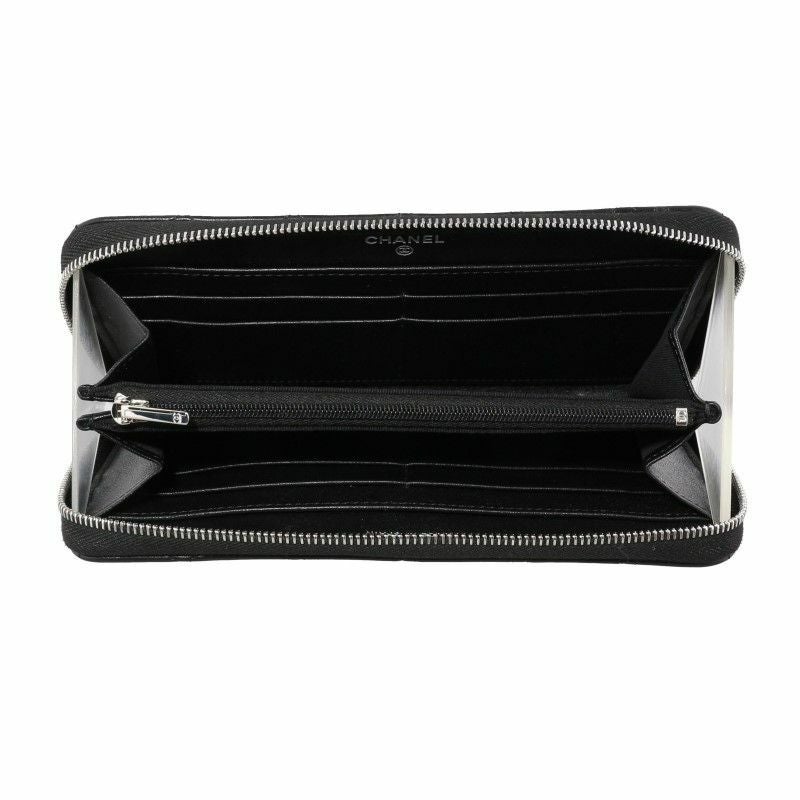 シャネル CHANEL 長財布 レディース ブラック AP3406 B12957 94305