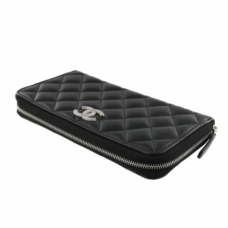 シャネル CHANEL 長財布 レディース ブラック AP3406 B12957 94305