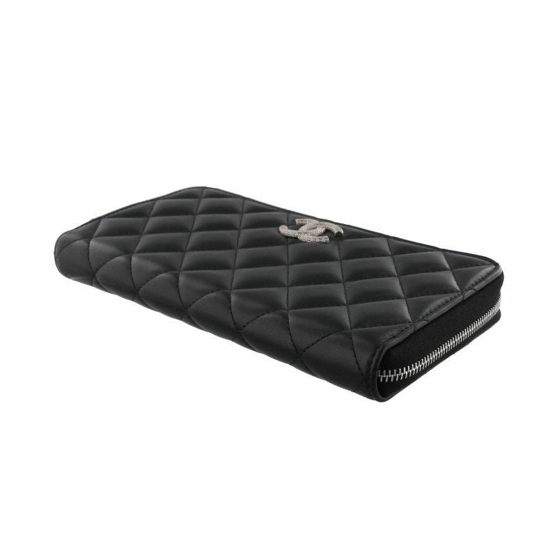 シャネル CHANEL 長財布 レディース ブラック AP3406 B12957 94305
