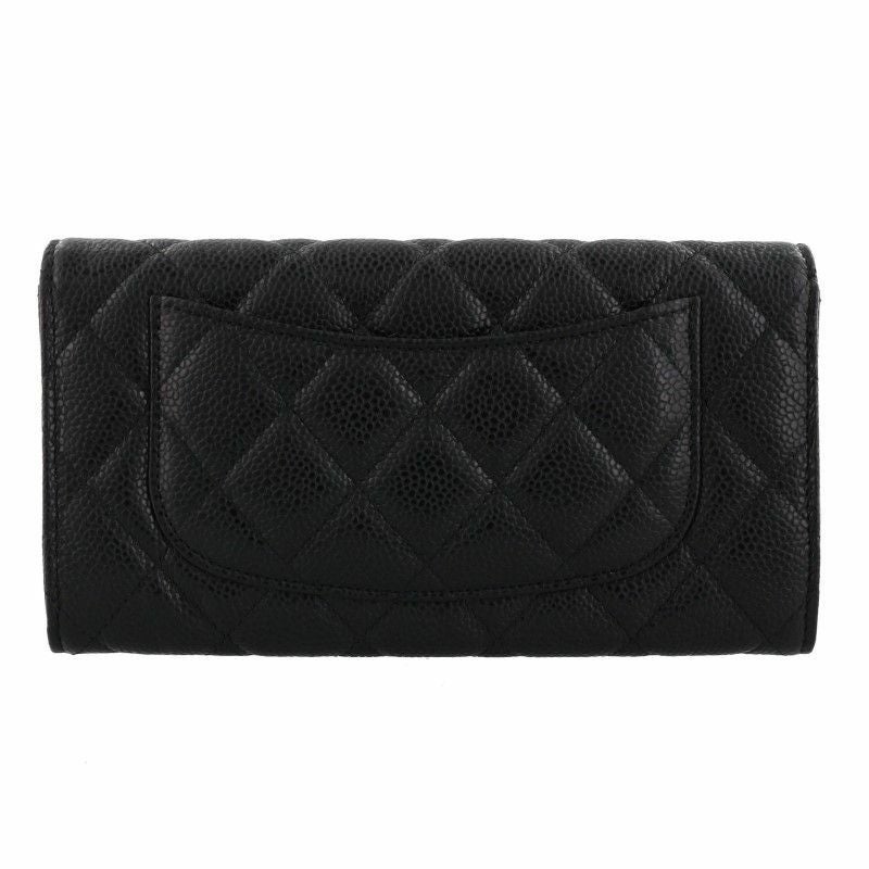 シャネル CHANEL 長財布 レディース マトラッセ ブラック AP0241