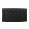 シャネル CHANEL 長財布 レディース マトラッセ ブラック AP0241 Y01864 C3906