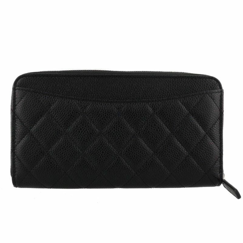 シャネル CHANEL 長財布 レディース マトラッセ ブラック AP0242