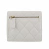 シャネル CHANEL 三つ折り財布 折財布 ミニ財布 レディース ホワイト AP0231 B10583 10601