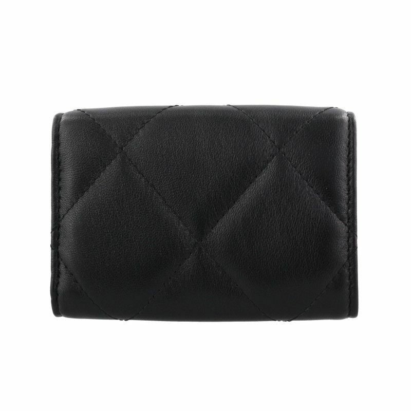 シャネル シャネル CHANEL 三つ折り財布 レディース マトラッセ ブラック AP1789 B04852 94305