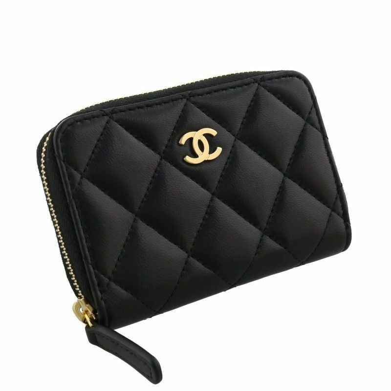 シャネル CHANEL コインケース レディース ブラック AP0216 Y01295 C3906