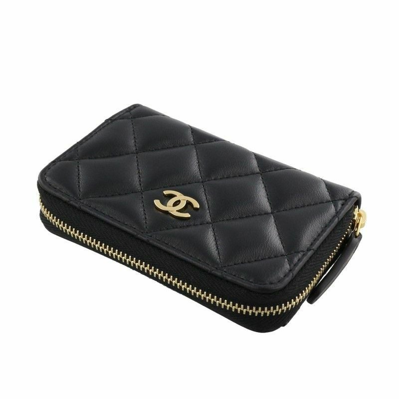 シャネル CHANEL コインケース レディース ブラック AP0216 Y01295 C3906