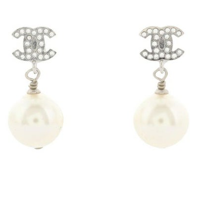 シャネル CHANEL ピアス レディース CCマーク ココマーク シルバー 