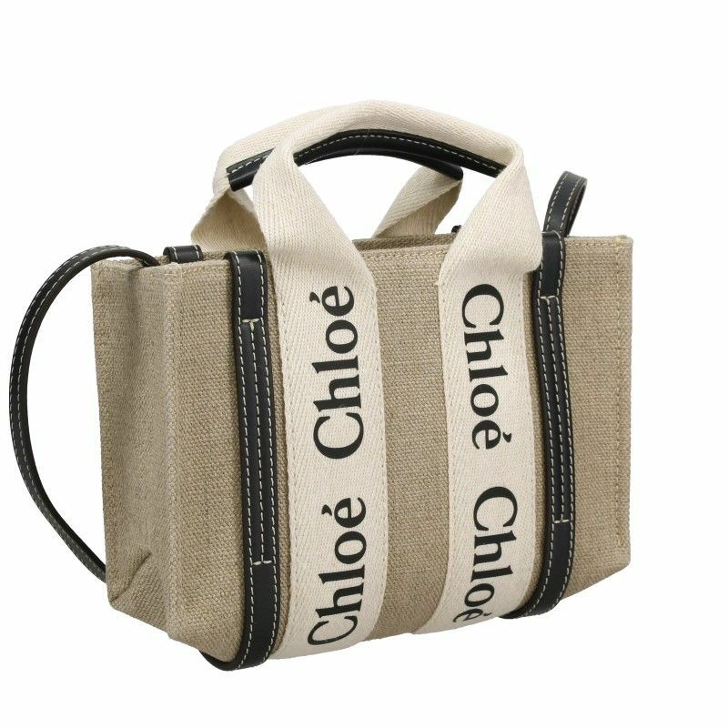 クロエ Chloe ハンドバッグ レディース WOODY ブルー CHC22AP237 I26