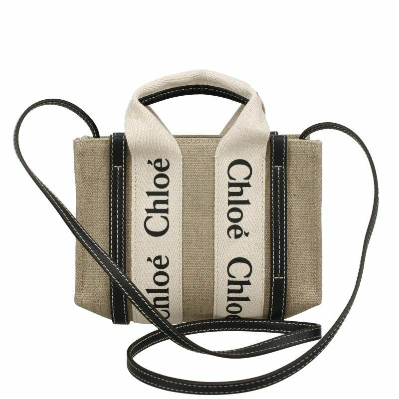 クロエ Chloe ハンドバッグ レディース WOODY ブルー CHC22AP237 I26