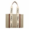 Chloe クロエ トートバッグ レディース WOODY ブラウン CHC22AS383 I26 90U