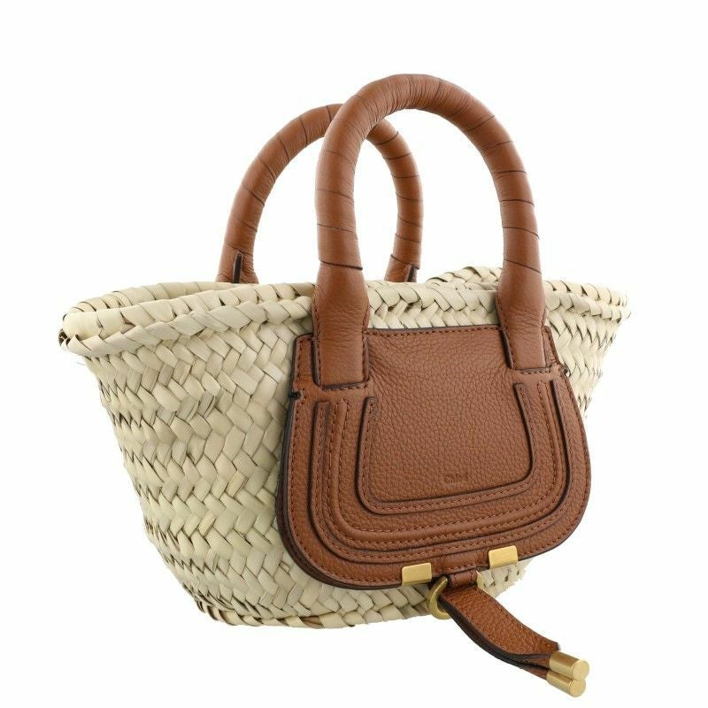 クロエ chloe エロイーズ トートバッグ 牛革 ブラウン レザー 美品 あの人気シリーズからシックな新顔が！ クロエの「ウッディ