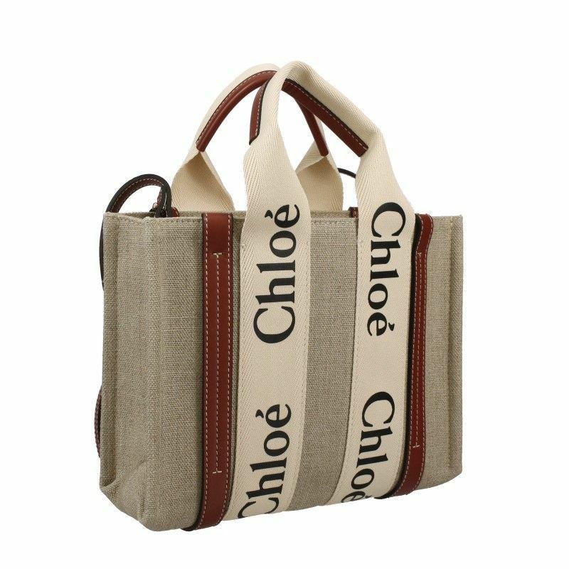 クロエ Chloe トートバッグ レディース WOODY ブラウン CHC22AS397I26