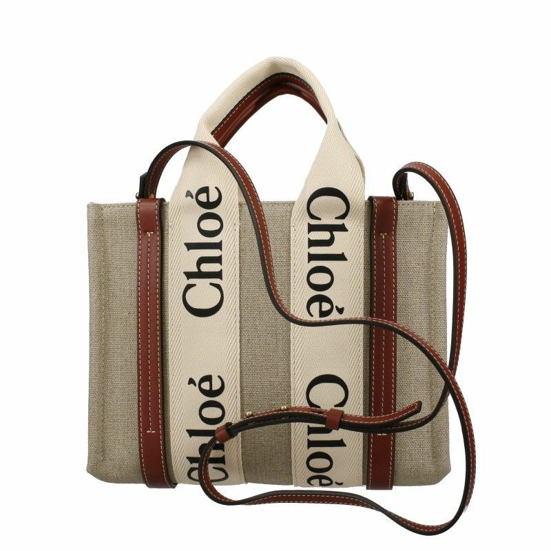 クロエ Chloe トートバッグ レディース WOODY ブラウン CHC22AS397I26