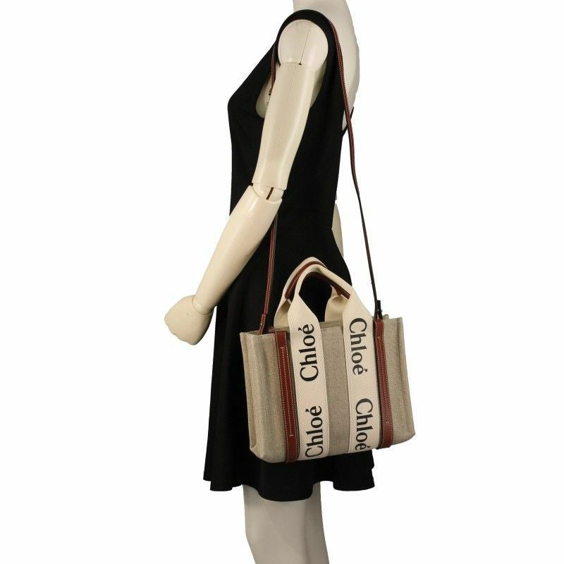 クロエ Chloe トートバッグ レディース WOODY ブラウン CHC22AS397I26