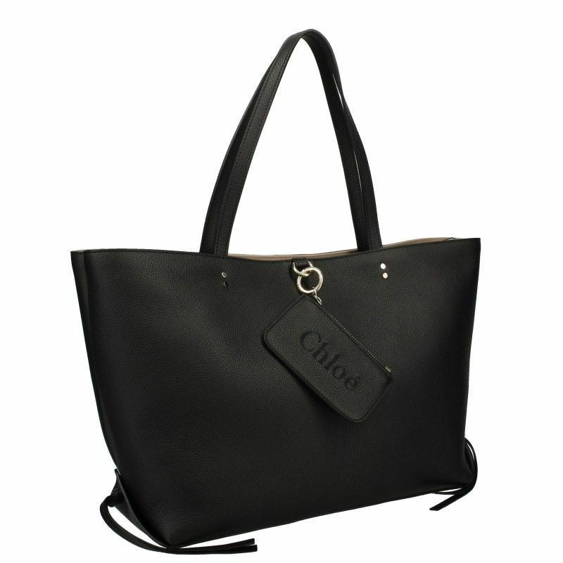 Chloé トートバッグ ブラック　エデン　クロエ クロエ Chloe トートバッグ レディース クロエセンス ブラック