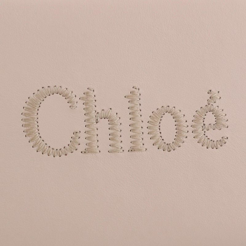 クロエ Chloe 長財布 レディース ピンク CHC23AP970 I10 6J5 CEMENT PINK ロゴ 無地