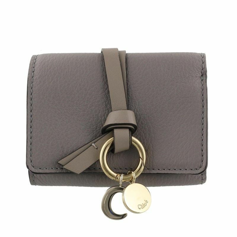 クロエ 三つ折り財布 レディース TRI FOLD WALLET ブラック CHLOE