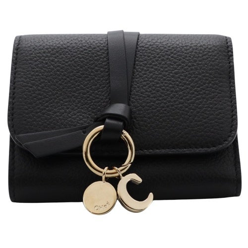 クロエ Chloe 三つ折り財布 レディース ブラック CHC21WP945 F57 001 BLACK