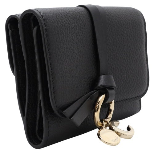 クロエ Chloe 三つ折り財布 レディース ブラック CHC21WP945 F57 001 BLACK
