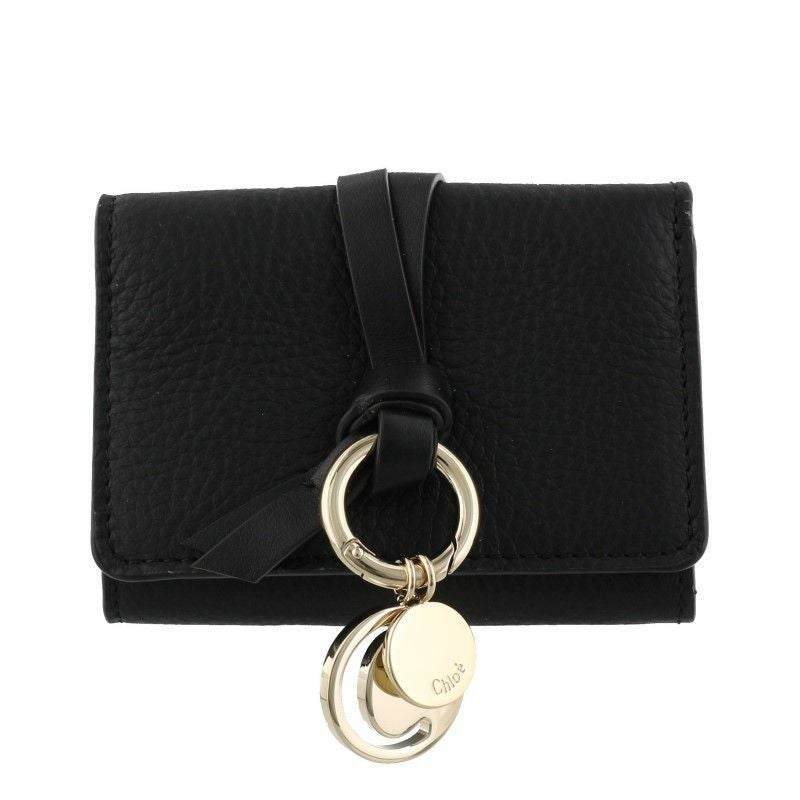 クロエ Chloe 三つ折り財布 レディース ブラック CHC21WP946 F57 001 BLACK