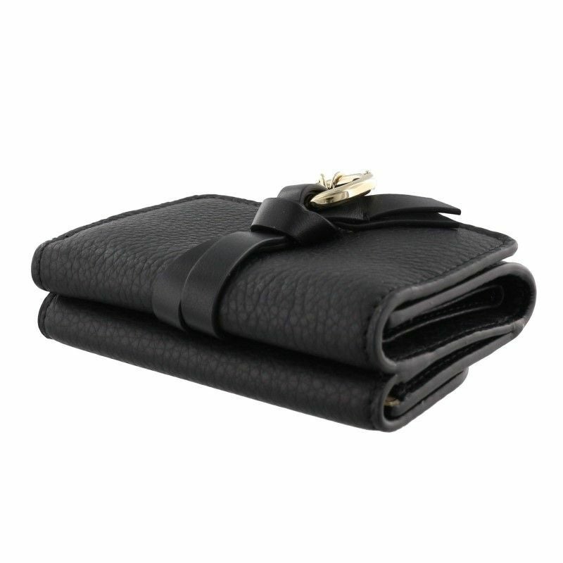 クロエ Chloe 三つ折り財布 レディース ブラック CHC21WP946 F57 001