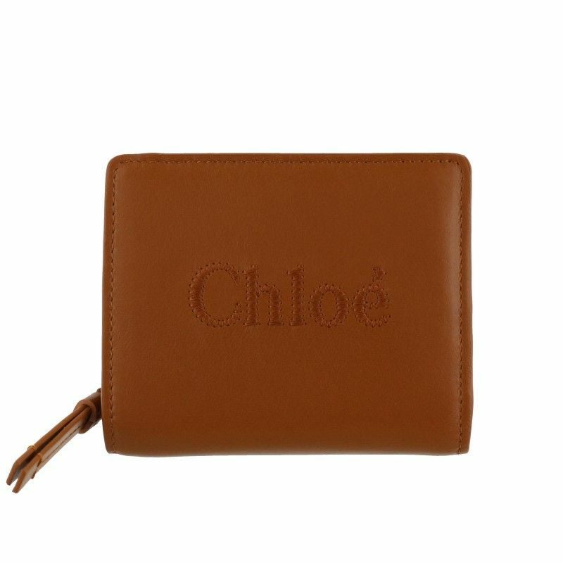 クロエ Chloe 二つ折り財布 レディース センス ブラウン CHC23SP867