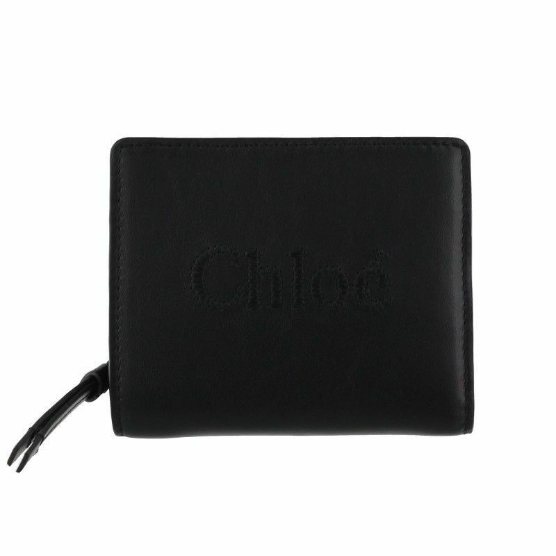 クロエ Chloe 二つ折り財布 レディース センス ブラック CHC23SP867
