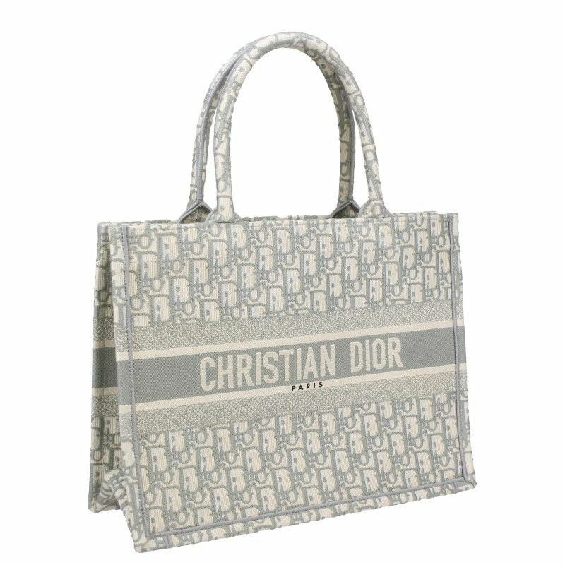 クリスチャンディオール Dior トートバッグ レディース グレー M1296