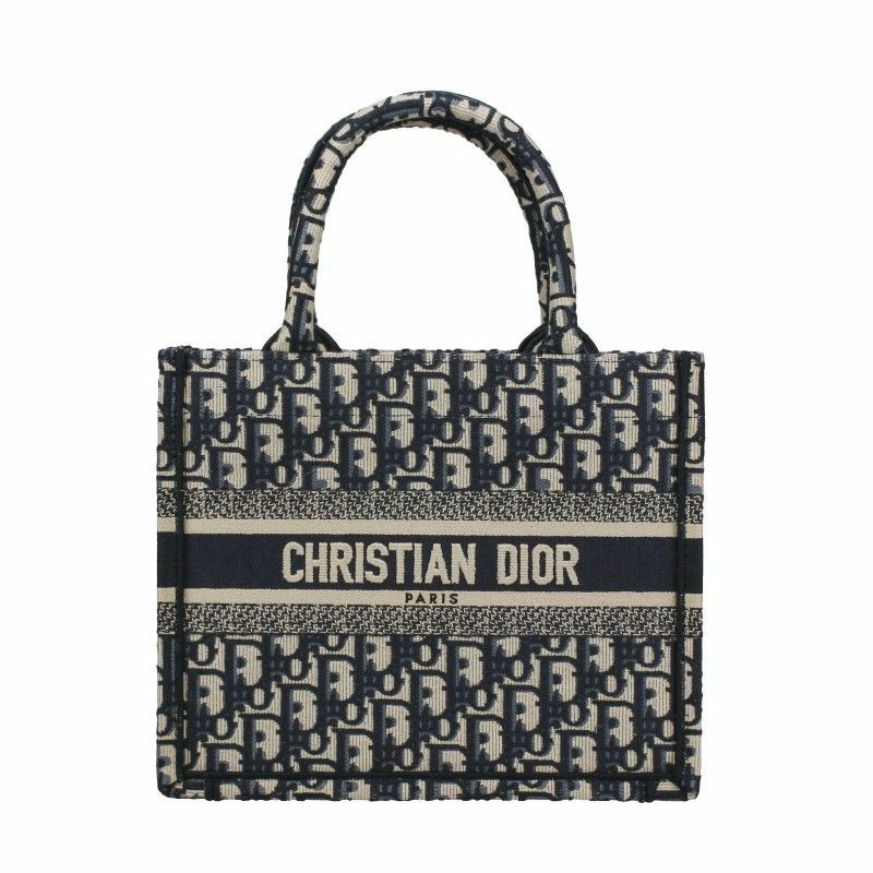 クリスチャンディオール Dior トートバッグ レディース ネイビー M1265