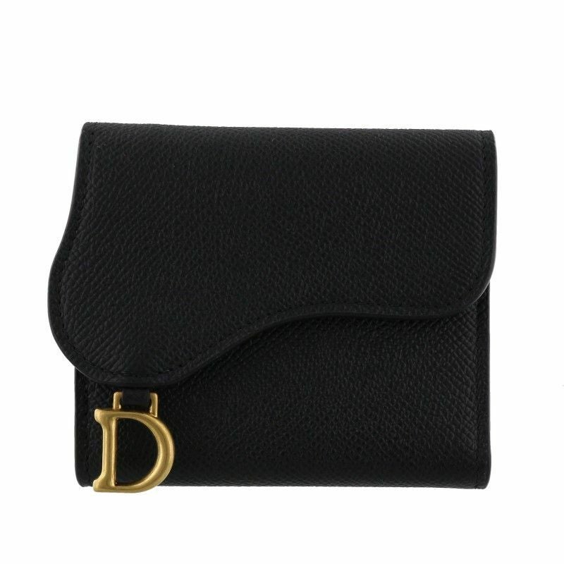 クリスチャンディオール Dior 三つ折り財布 レディース ロータス