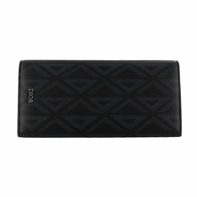 Christian Dior クリスチャンディオール 長財布 メンズ ブラック 