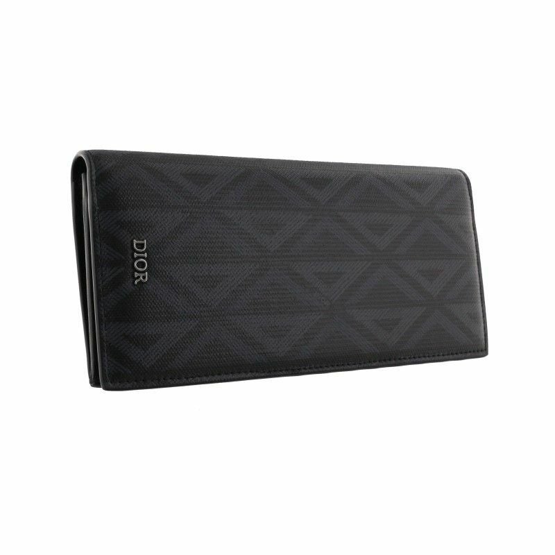 Christian Dior クリスチャンディオール 長財布 メンズ ブラック