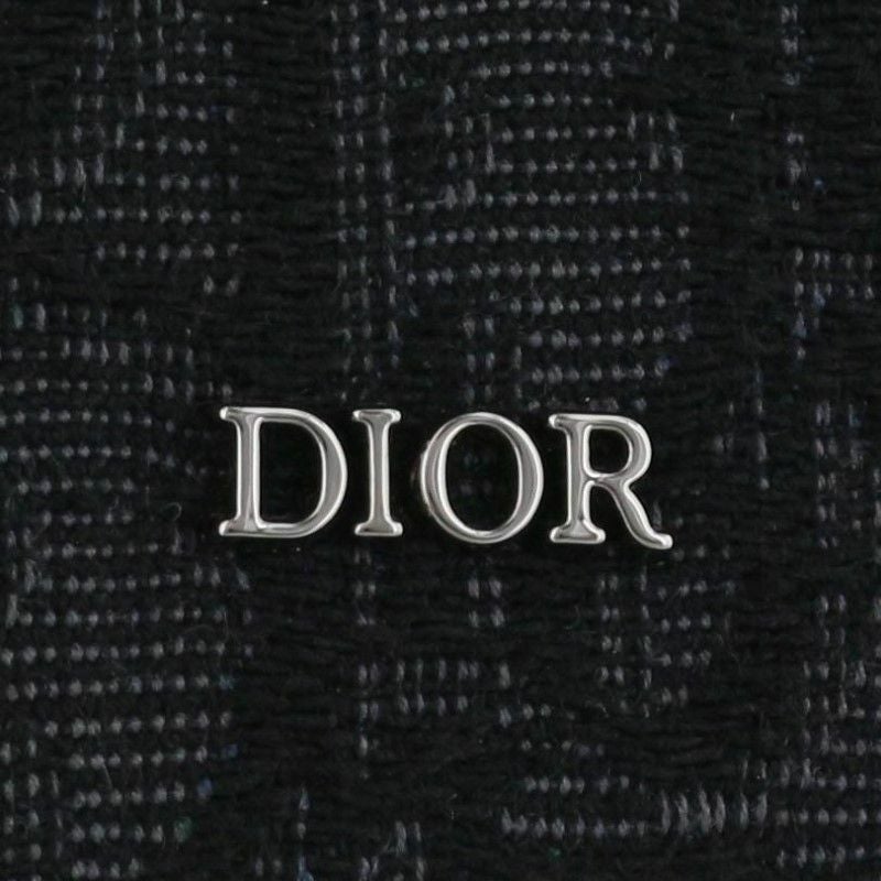 クリスチャンディオール Dior 二つ折り財布 メンズ 2OBBC027 YSE H03E ブラックマルチ