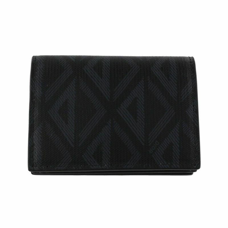 Christian Dior クリスチャンディオール カードケース 名刺入れ メンズ ブラック 2ESCH136 DCO H43E