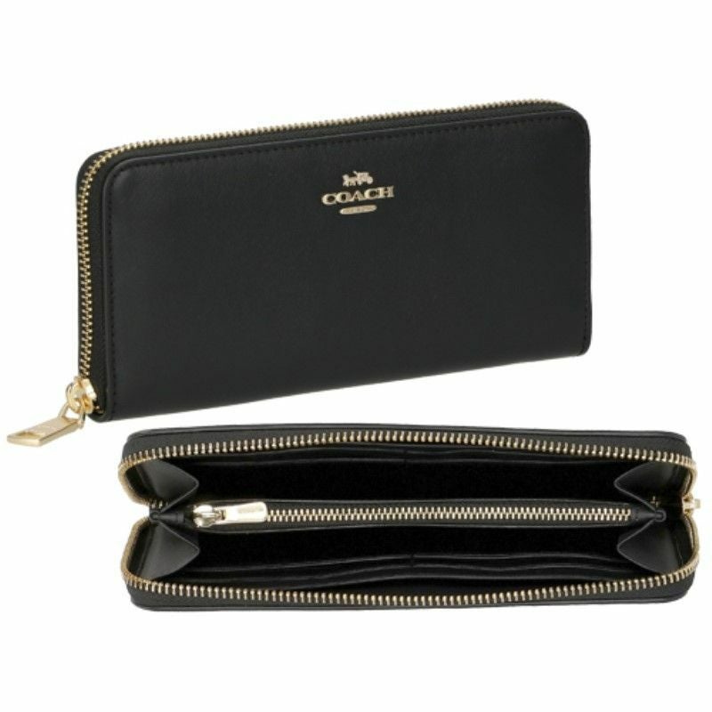 コーチ COACH 長財布 レディース ブラック 73738 GDBLK | GINZA