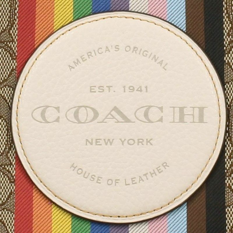 コーチ アウトレット COACH ハンドバッグ レディース シルバー カーキマルチ CJ576 SVOT8