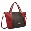 コーチ アウトレット COACH ハンドバッグ レディース ブラウン 1941 レッド C6230 IMRVQ