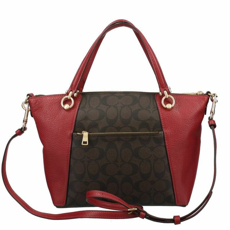 コーチ アウトレット COACH ハンドバッグ レディース ブラウン 1941 レッド C6230 IMRVQ