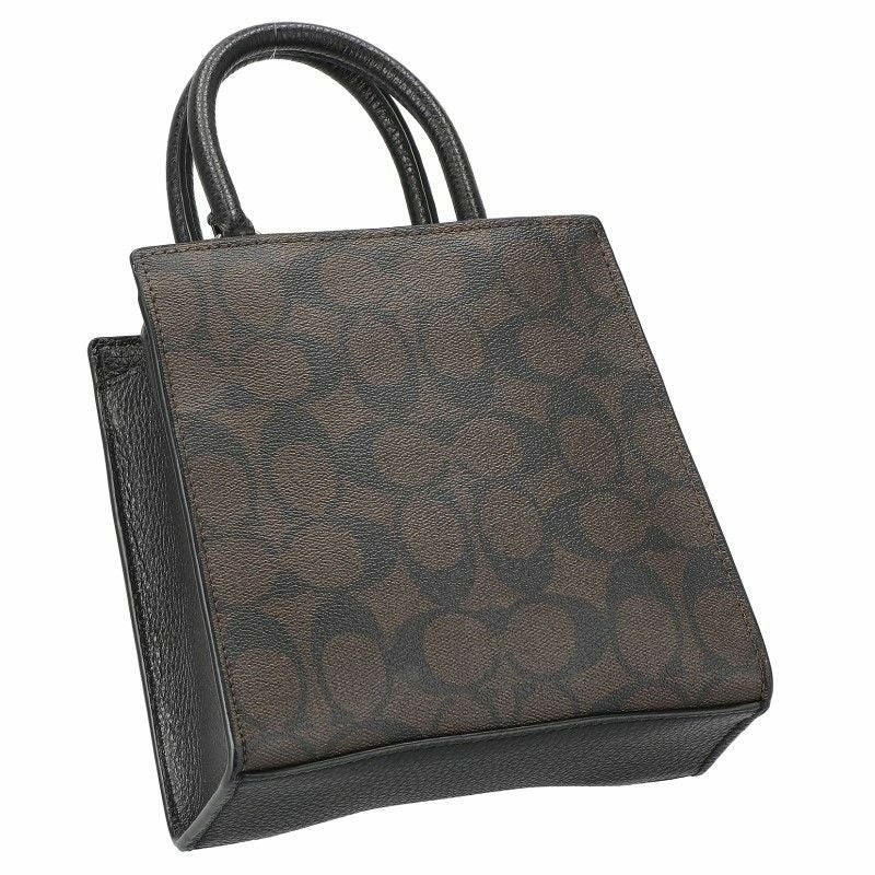 コーチ アウトレット COACH ハンドバッグ レディース ブラウン ブラック C7228 IMAA8