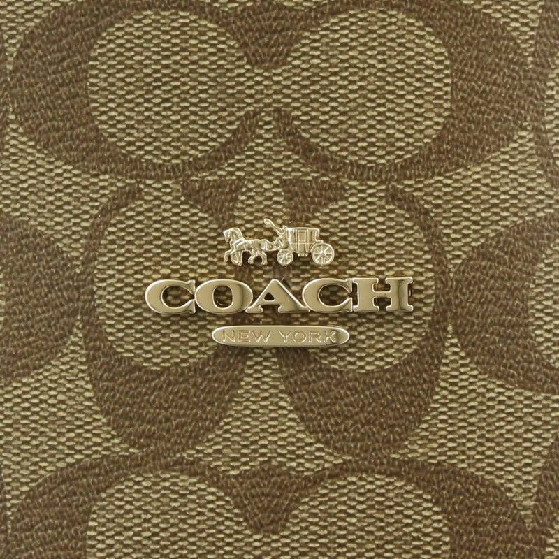 コーチ アウトレット COACH トートバッグ シグネチャー カーキ