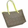 コーチ アウトレット COACHアウトレット トートバッグ レディース カーキ 5696 QBT3K