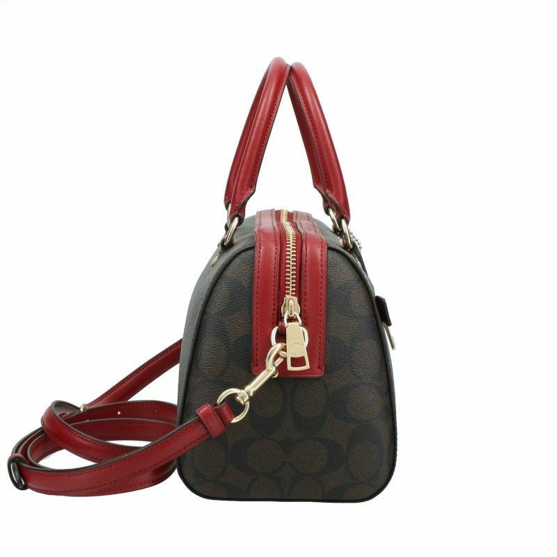 コーチ アウトレット COACH OUTLET ショルダーバッグ レディース ブラウン 1941 レッド 83607 IMRVQ
