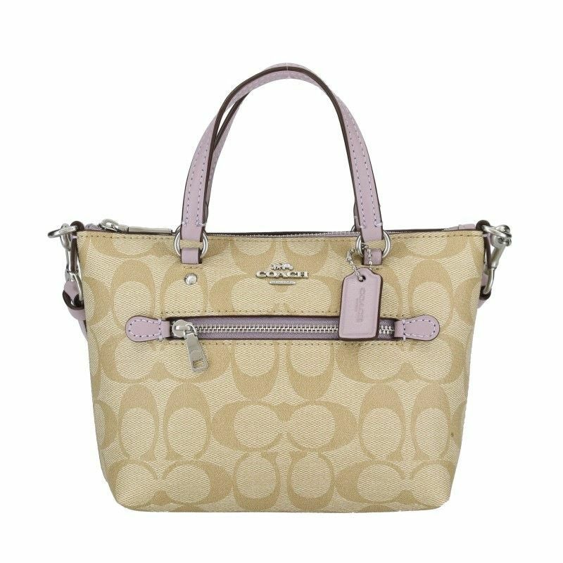 コーチ アウトレット COACH ショルダーバッグ ライトカーキ ライトライラック CA721 SVUDV