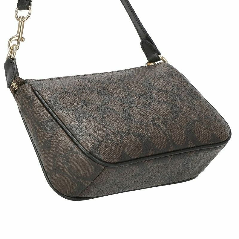 【新品未使用】COACH ハンドバッグ シグネチャー カーキ C3308 コーチ アウトレット COACH ショルダーバッグ レディース シグネチャー