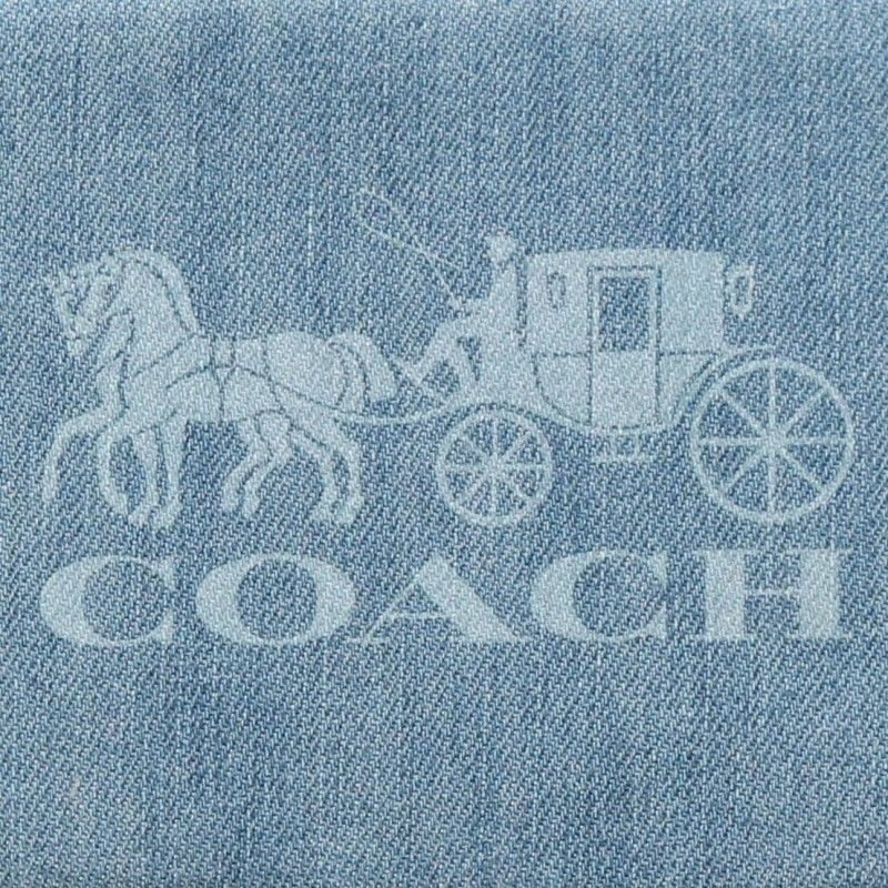 コーチ アウトレット COACH ショルダーバッグ レディース デニム 90393 SV/DE