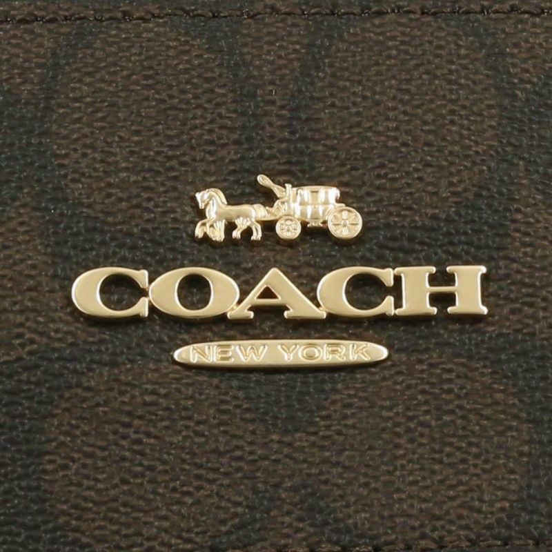 コーチ アウトレット COACH ショルダーバッグ レディース ブラウン/ブラック C1554 IMAA8