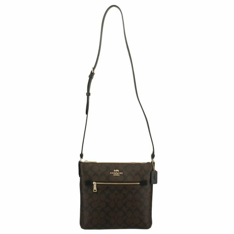 コーチ アウトレット COACH ショルダーバッグ レディース ブラウン/ブラック C1554 IMAA8