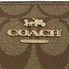 コーチ アウトレット COACH ポーチ レディース シグネチャー カーキ チョーク 6648 IMDJ8